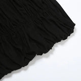 Litlookz Studio Y2K Goth Sheer Overlay Skirt, view 6