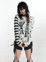 Litlookz Studio Y2K Goth Weirdo Tee, view 2