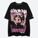 Litlookz Studio Y2K Graffiti Graphic Tee, view 4