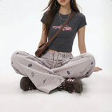 Litlookz Studio Y2K Graphic Drawstring Pants, view 2