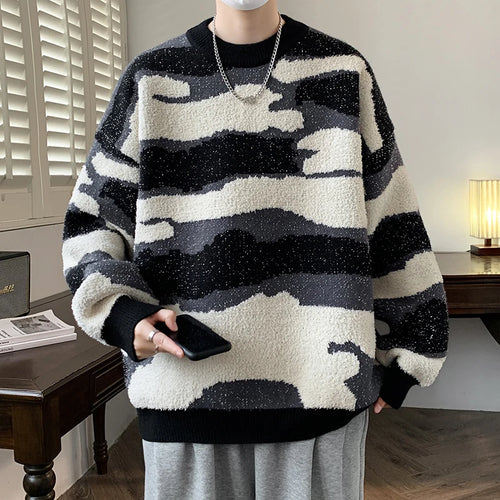 Litlookz Studio Y2K Graphic Patterned Sweater