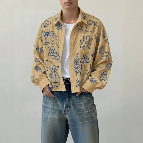 Litlookz Studio Y2K Graphic Print Shirt