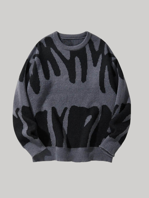Litlookz Studio Y2K Graphic Pullover Sweater