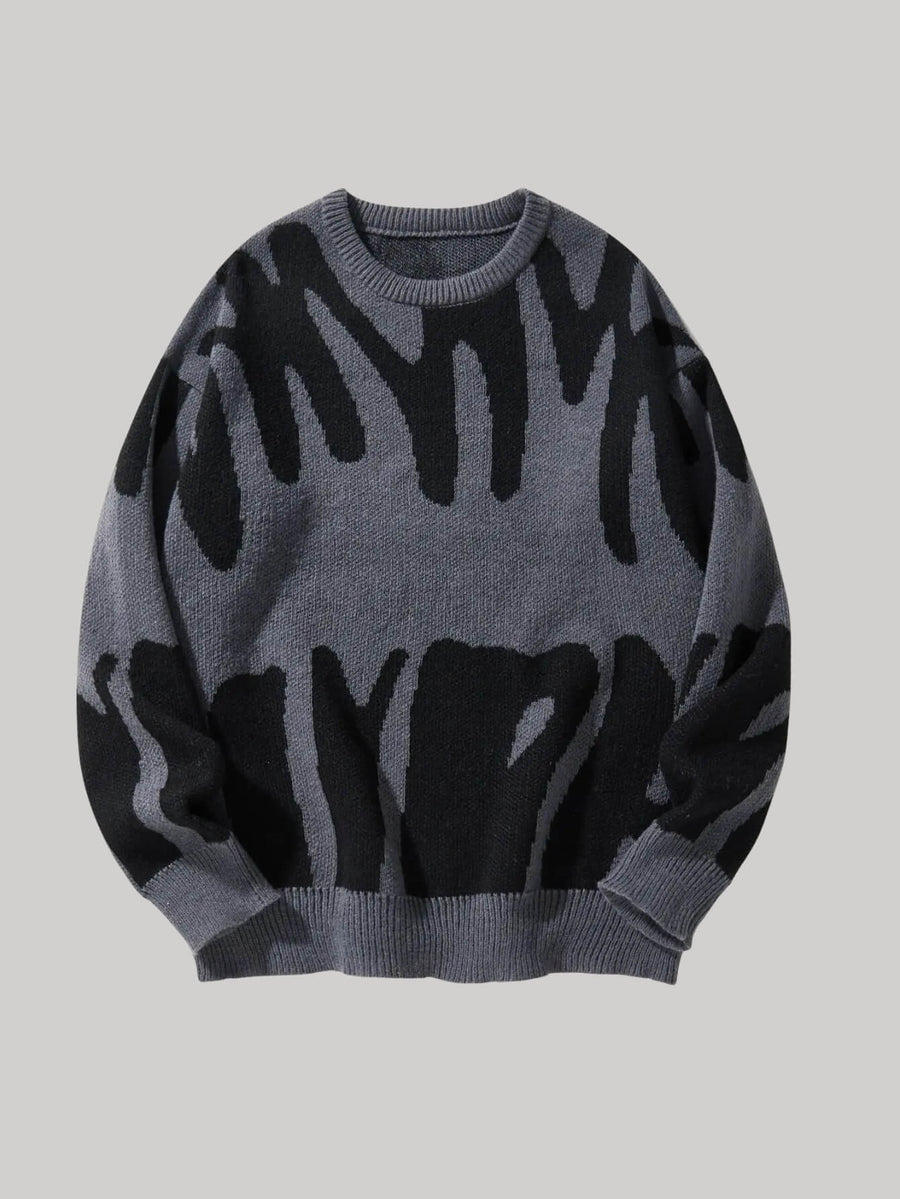 Litlookz Studio Y2K Graphic Pullover Sweater