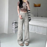 Litlookz Studio Y2K Gray Washed Pants, view 3