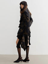 Litlookz Studio Y2K Grunge Asymmetric Blazer, view 3