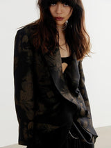 Litlookz Studio Y2K Grunge Asymmetric Blazer, view 5