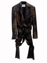 Litlookz Studio Y2K Grunge Asymmetric Blazer, view 6