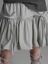 Litlookz Studio Y2K Grunge Bubble Mini Skirt, view 3