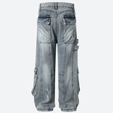 Litlookz Studio Y2K Grunge Cargo Jeans, view 2