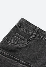 Litlookz Studio Y2K Grunge Denim Top & Skirt Two Piece Set, view 5