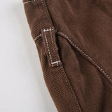 Litlookz Studio Y2K Grunge Lace Up Mini Skort, view 6