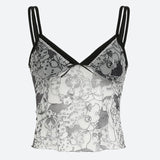 Litlookz Studio Y2K Grunge Mesh Top, view 3
