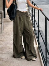Litlookz Studio Y2K Grunge Parachute Pants, view 6