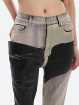 Litlookz Studio Y2K Grunge Patchwork Flare Pants, view 2