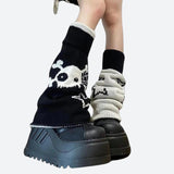 Litlookz Studio Y2K Grunge Reversible Leg Warmers, view 3