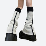 Litlookz Studio Y2K Grunge Reversible Leg Warmers, view 4