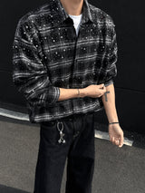 Litlookz Studio Y2K Grunge Rhinestone Shirt, view 2