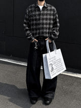 Litlookz Studio Y2K Grunge Rhinestone Shirt, view 5