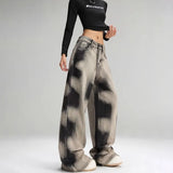 Litlookz Studio Y2K Grunge Sprayed Jeans, view 4