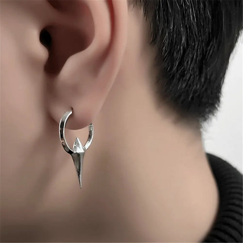 Litlookz Studio Y2K Grunge Stars Hoop Earrings