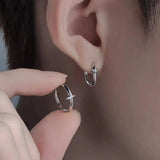 Litlookz Studio Y2K Grunge Stars Hoop Earrings, view 3