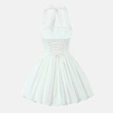 Litlookz Studio Y2K Halter Bubble Mini Dress, view 6