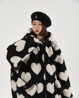 Litlookz Studio Y2K Heart Pattern Jacket, view 2