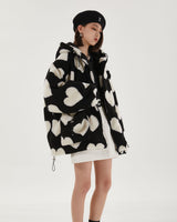 Litlookz Studio Y2K Heart Pattern Jacket, view 5
