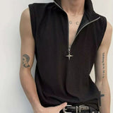 Litlookz Studio Y2K High Neck Zip Top, view 2