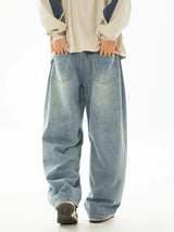 Litlookz Studio Y2K High Waist Baggy Jeans, view 3