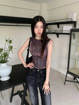 Litlookz Studio Y2K Hooded Corset Top, view 3