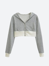 Litlookz Studio Y2K Hoodie & Mini Skirt Two Piece Set, view 5