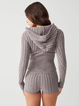 Litlookz Studio Y2K Hoodie & Shorts Two Piece Set, view 2