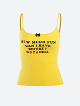 Litlookz Studio Y2K How Much Fun Tank Top, view 3
