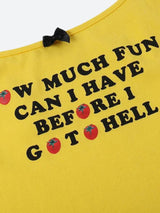 Litlookz Studio Y2K How Much Fun Tank Top, view 4