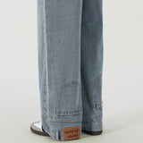 Litlookz Studio Y2K Inverted Patch Pocket Jeans, view 3