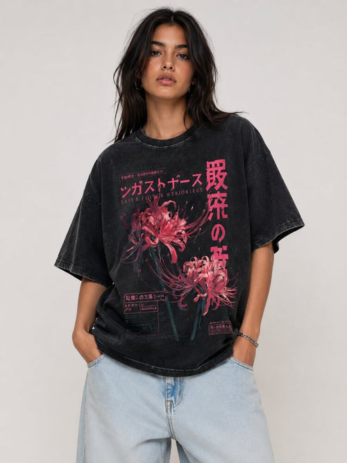 Litlookz Studio Y2K Japanese Graphic Tee