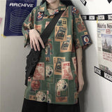 Litlookz Studio Y2K Japanese Print Shirt, view 5