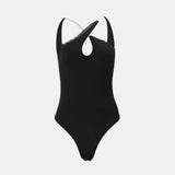 Litlookz Studio Y2K Keyhole Bodysuit Top, view 5