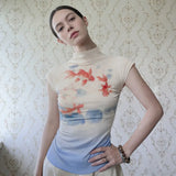 Litlookz Studio Y2K Koi Fish Top, view 3