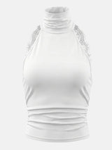 Litlookz Studio Y2K Lace Back Halter Top, view 5