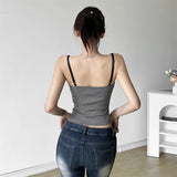 Litlookz Studio Y2K Lace Bra Layered Top, view 2