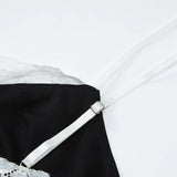 Litlookz Studio Y2K Lace Detail Cami Top, view 6