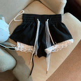 Litlookz Studio Y2K Lace Shorts, view 3