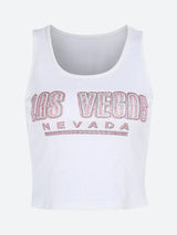 Litlookz Studio Y2K Las Vegas Tank Top, view 3