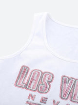 Litlookz Studio Y2K Las Vegas Tank Top, view 4