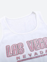 Litlookz Studio Y2K Las Vegas Tank Top, view 5