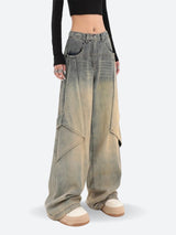 Litlookz Studio Y2K Layered Denim Jeans, view 4