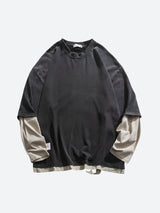 Litlookz Studio Y2K Layered Sleeve Sweatshirt, view 5